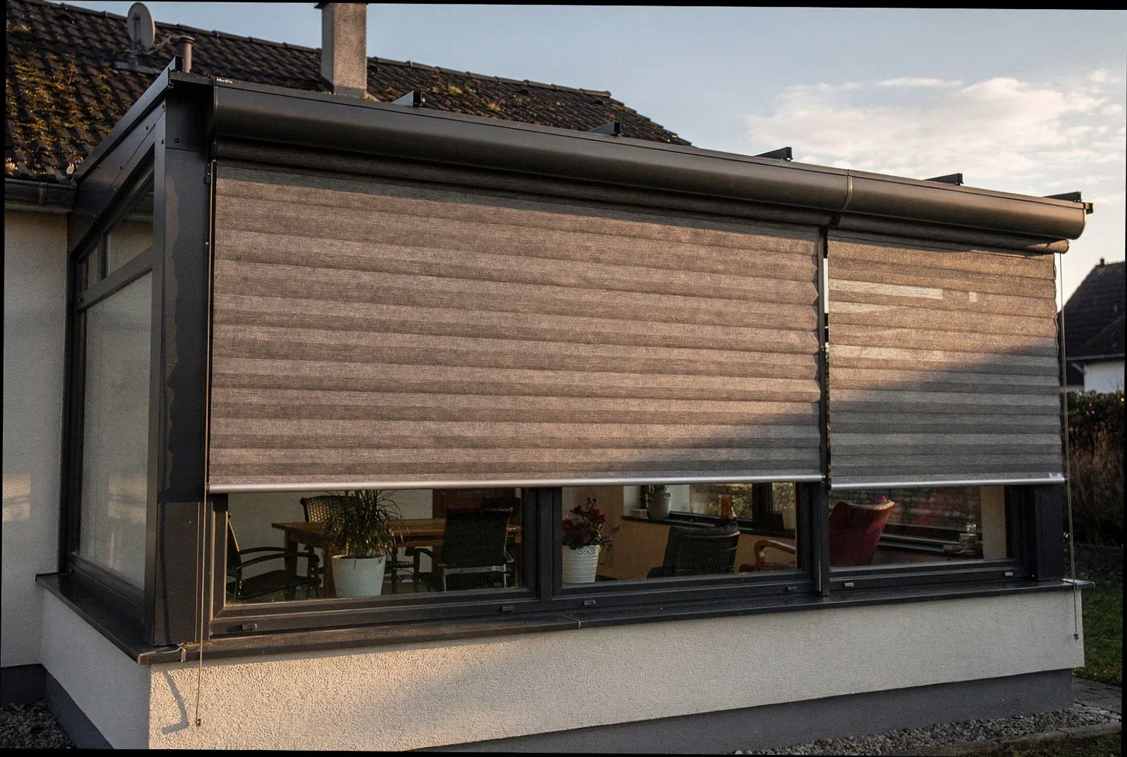 Balkon-Wintergarten mit Verglasung in Osnabrück